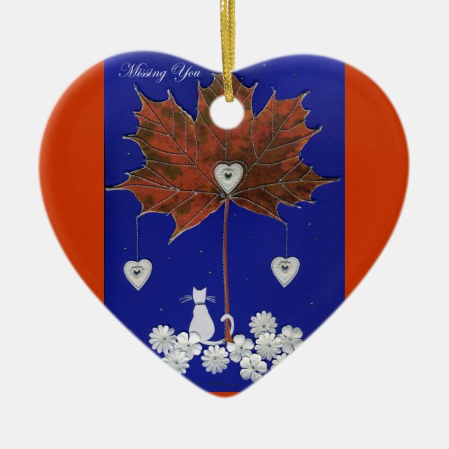 Adorno De Cerámica Falta de usted (Frente)