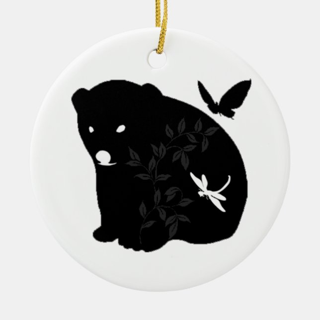 Adorno De Cerámica familia animal (Frente)