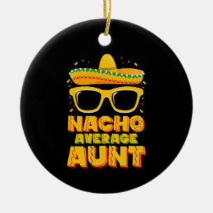 Adorno De Cerámica Familia Nacho Promedio Cinco De Mayo