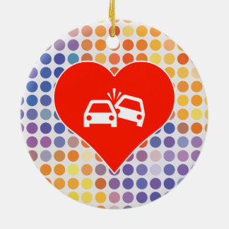 Adorno De Cerámica Fan de la colisión