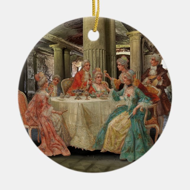 Adorno De Cerámica Fancy Feast (Frente)