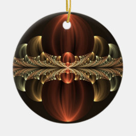 Adorno De Cerámica Fantasía Construcción Brillante Resumen Arte Fract