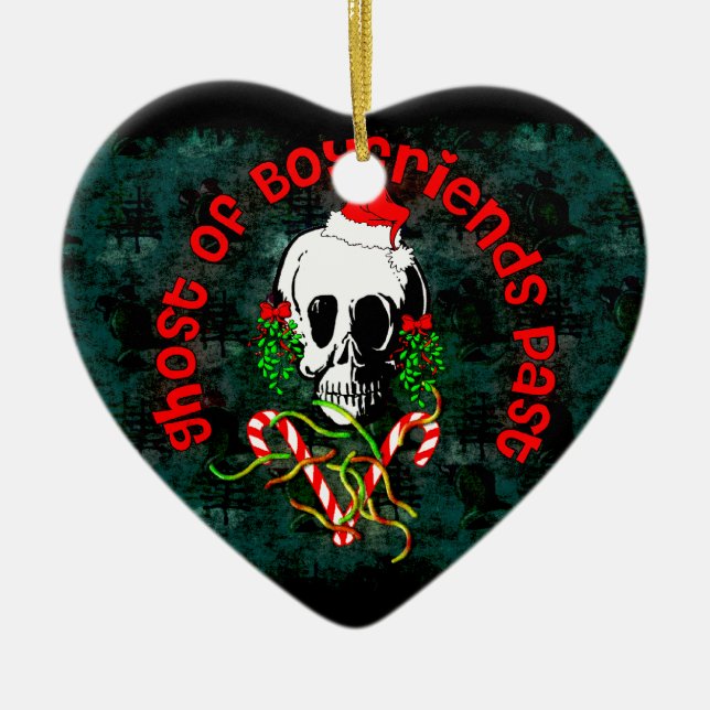 Adorno De Cerámica Fantasma de novios más allá (Frente)