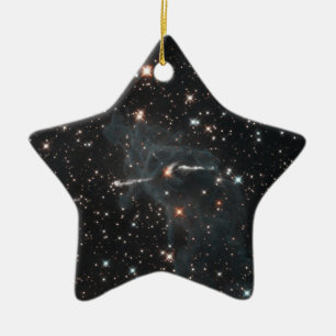 Adorno De Cerámica Fantasma misterioso en la nebulosa de Carina