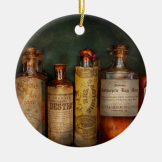 Adorno De Cerámica Farmacia - Remedios Diarios