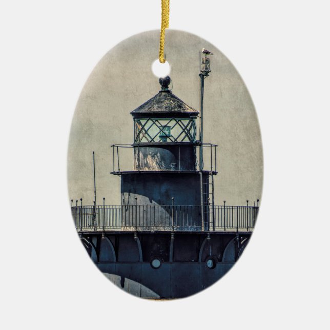 Adorno De Cerámica Faro (Frente)