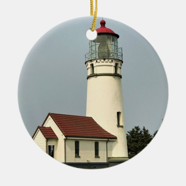 Adorno De Cerámica Faro Cabo Blanco, O (Frente)
