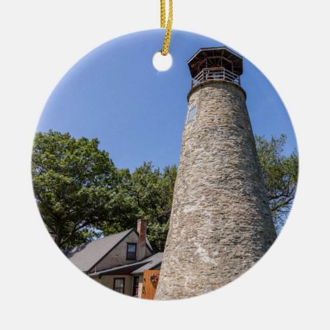 Adorno De Cerámica Faro de Barcelona (Frente)