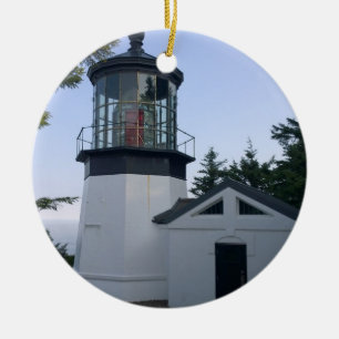 Adorno De Cerámica Faro de Cape Meares, O