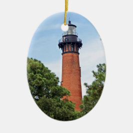 Adorno De Cerámica Faro de Currituck