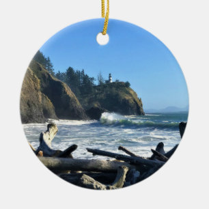 Adorno De Cerámica Faro de decepción del Cabo, Washington