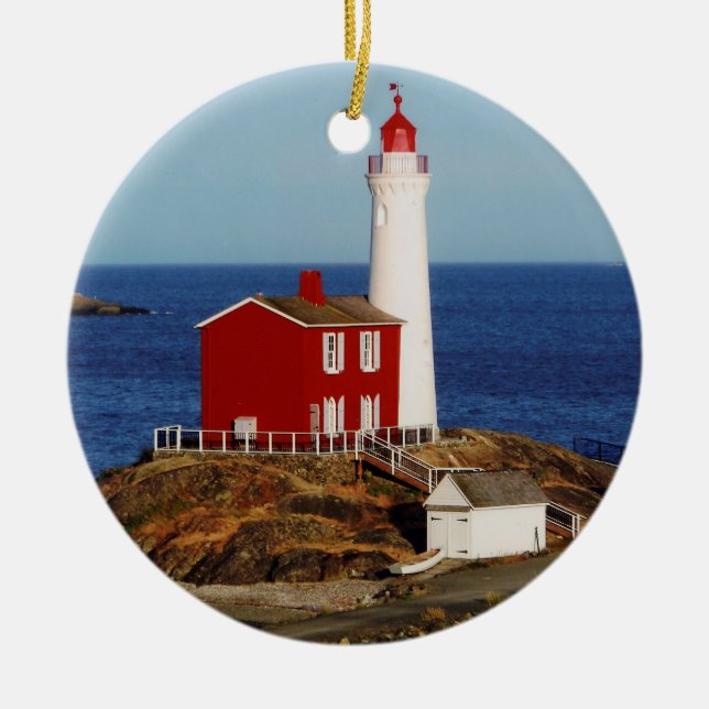 Adorno De Cerámica Faro de Fisgard (Frente)