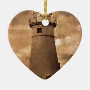 Adorno De Cerámica Faro de Marblehead