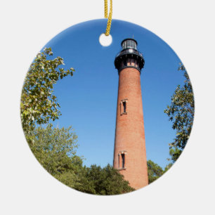 Adorno De Cerámica Faro de playa de Currituck
