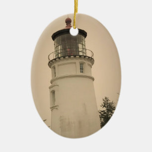 Adorno De Cerámica Faro del río Umpqua, OR