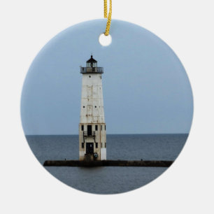 Adorno De Cerámica Faro Frankfort