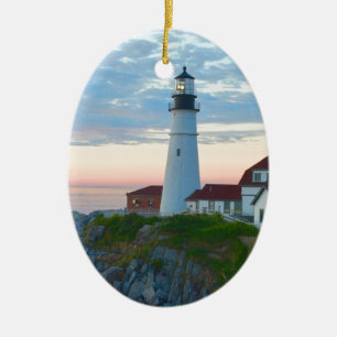 Adorno De Cerámica Faro impresionante de Portland