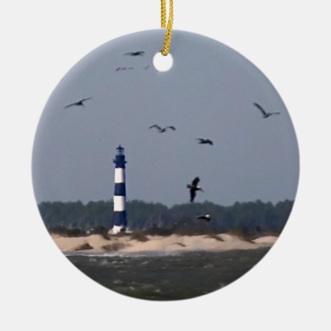 Adorno De Cerámica Faro OBX (Frente)