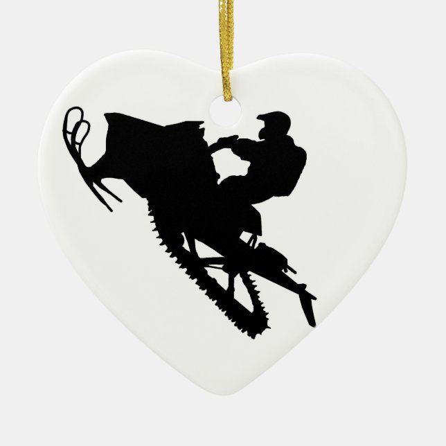 Adorno De Cerámica FAVORABLE trineo (Frente)