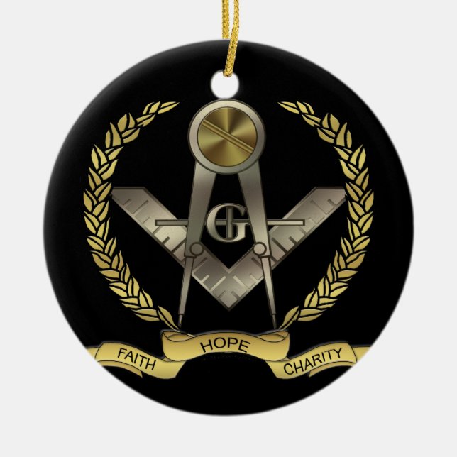 Adorno De Cerámica Fe, esperanza, caridad (Frente)