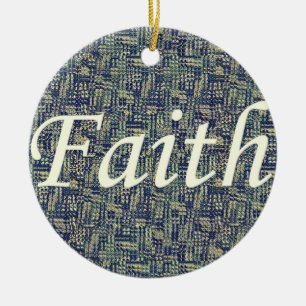 Adorno De Cerámica Fe Resonante