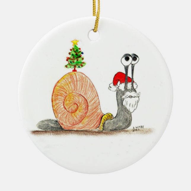 Adorno De Cerámica Felices Navidad (Frente)