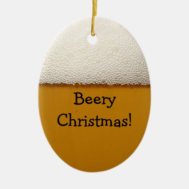 Adorno De Cerámica Felices Navidad (Frente)