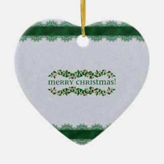 Adorno De Cerámica Felices Navidad