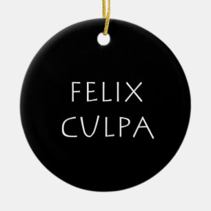 Adorno De Cerámica Felix culpa