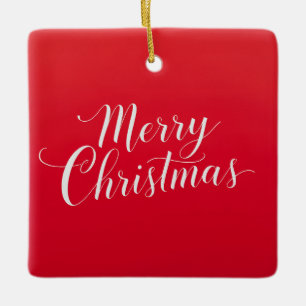 Adorno De Cerámica Feliz Año Nuevo Feliz Navidad Temporada de Vacacio