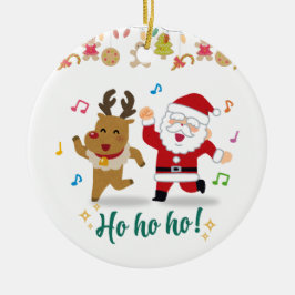 Adorno De Cerámica Feliz baile