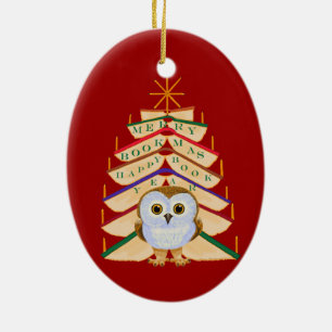Adorno De Cerámica Feliz Bookmas