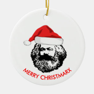 Adorno De Cerámica Feliz Christmarx