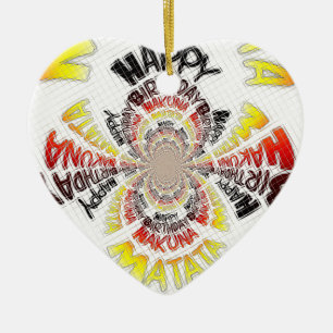 Adorno De Cerámica Feliz cumpleaños, ten un buen día