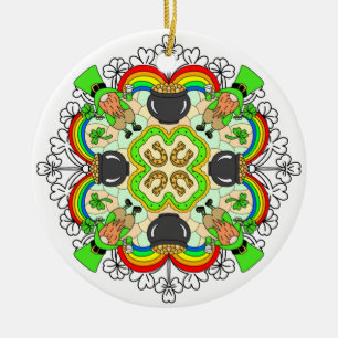 Adorno De Cerámica Feliz Día de San Patricio
