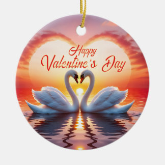 Adorno De Cerámica Feliz Día de San Valentín