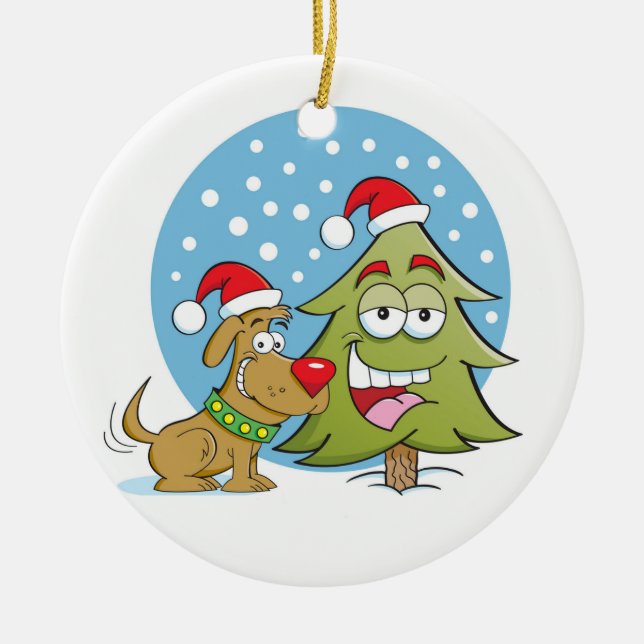 ADORNO DE CERÁMICA *FELIZ ENSEÑANZA DE NAVIDAD* NAVIDADES (Frente)