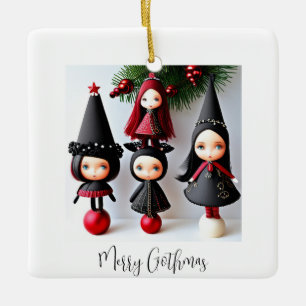 Adorno De Cerámica "Feliz Gothmas"
