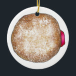 Adorno De Cerámica Feliz Hanukkah Jelly Donut Doughnut Sufganiyah<br><div class="desc">El Ornament cuenta con un ilustracion original de un delicioso donut de gelatina. Ideal para celebrar Hanukkah. Este diseño también está disponible en otros productos. ¿No ves lo que estás buscando? ¿Necesita ayuda con la personalización? Contacte con Rebecca para que tenga algo diseñado para usted.</div>