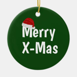 Adorno De Cerámica Feliz Navidad