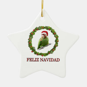 Adorno De Cerámica Feliz Navidad