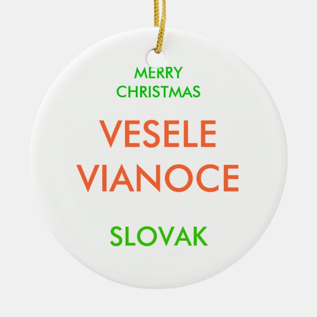 ADORNO DE CERÁMICA FELIZ NAVIDAD, (Frente)