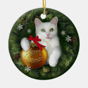 Adorno De Cerámica Feliz Navidad