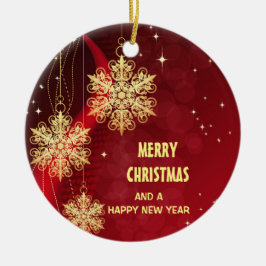 Adorno De Cerámica "Feliz Navidad"