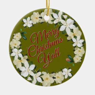 Adorno De Cerámica Feliz Navidad