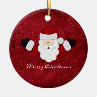 Adorno De Cerámica Feliz Navidad