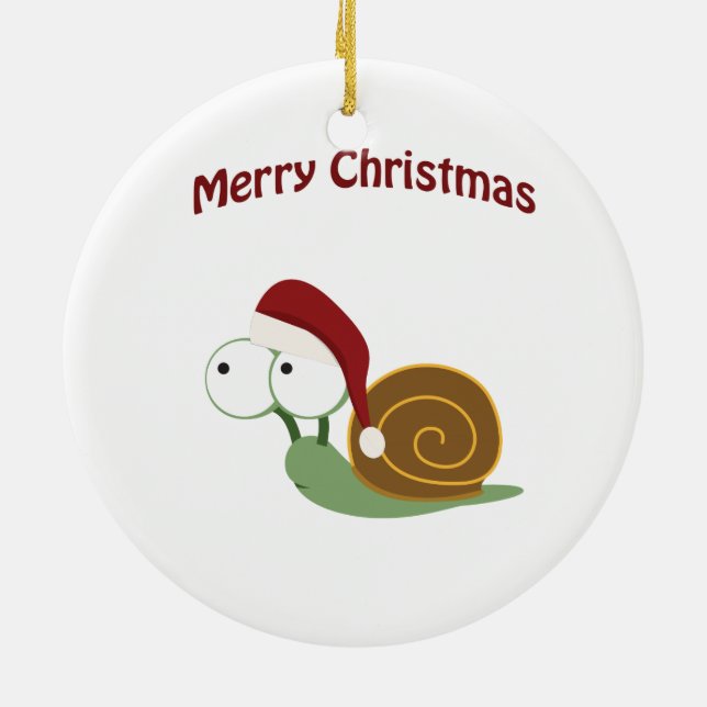 Adorno De Cerámica ¡Feliz Navidad! Escarnio (Atrás)
