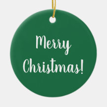 Feliz Navidad Festividad de tipografía verde y bla