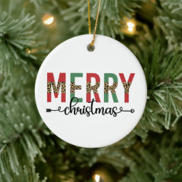 Adorno De Cerámica Feliz Navidad Navidades de la familia Regalos de c