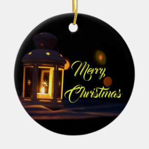 Adorno De Cerámica ¡Feliz Navidad para ti y tu familia!